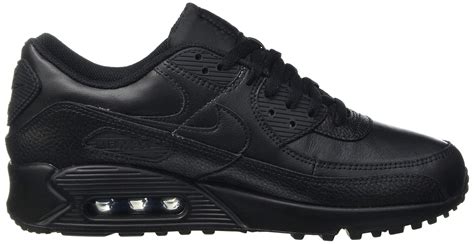 Nike Mens Air Max 90 Ltr Triple Black Running Shoe 95