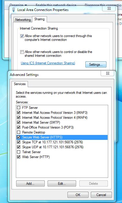 Right click and select bridge connections. iPhone Connecting to Internet Using Windows PC's Network ...