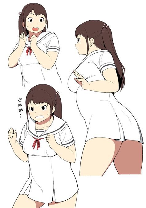 Plump Anime Girl