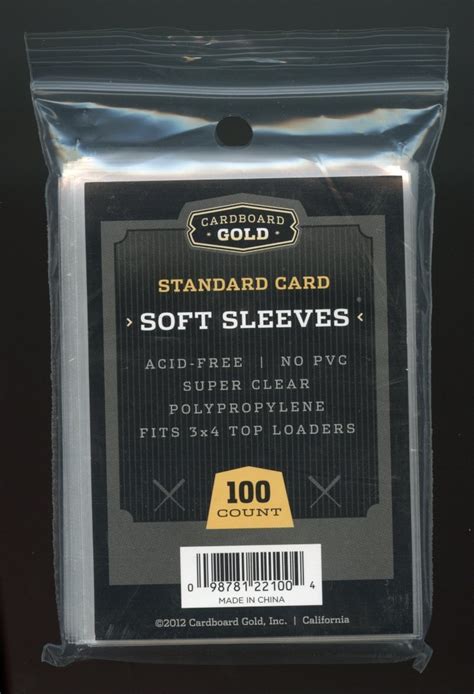 Order by 6 pm for same day shipping. Protective Plastic Sleeves- Regular Cards 100 Ct - Shop Iowa