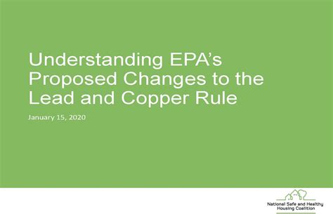 Presentation Understanding Epas Proposed Changes To The Lead And