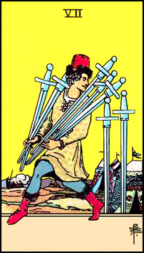 Tarot is a useful tool and takes years to really understand. Seven of Swords Tarot Card Meanings - Aquarian Insight: Aquarian Insight