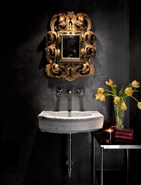 22 Dramatic Gothic Bathroom Designs Ideas Digsdigs