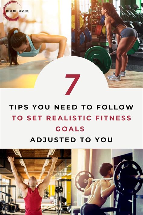7 Tips You Need To Follow To Set Realistic Fitness Goals Adjusted To