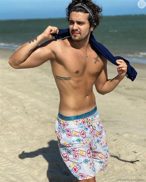 Luan Santana Exibe Corpo Sequinho Em Foto Sem Camisa Na Praia Purepeople
