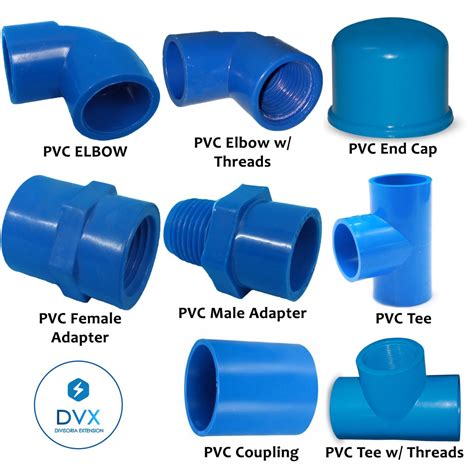 Cod Dvx 20mm Pvc Pipe Extension Elbow With Threads Coupling Male