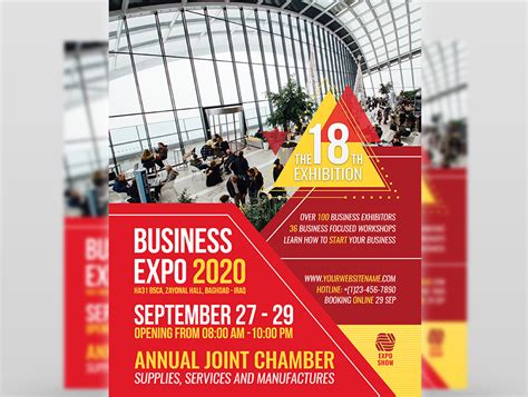 Business Exhibition Flyer Template By Owpictures On Dribbble