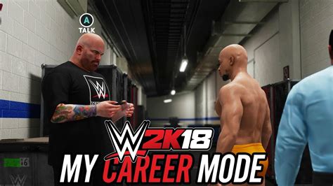 Wwe 2k18 My Career Mode First Look Details Revealed Youtube