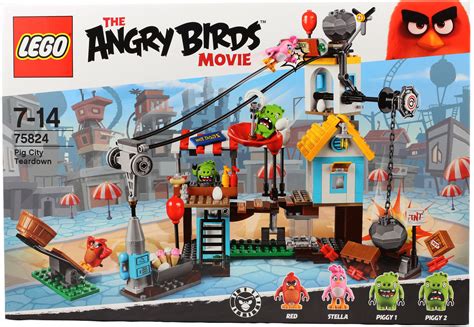 Lego Angry Birds 75824 Pig City Teardown Review The Brothers Brick