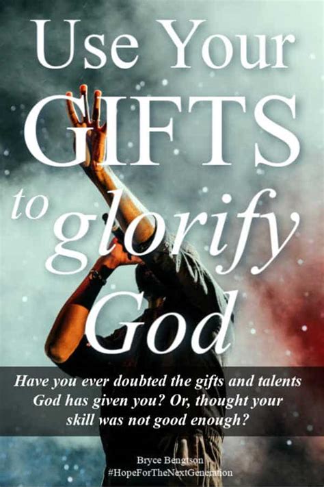 What is a good gift for sound. Use Your Gifts to Glorify God | Dr. Michelle Bengtson