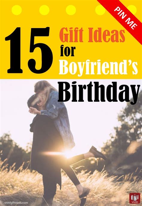 There are many unique and unconventional birthday gift ideas that your boyfriend will love. Best Gift Ideas for Boyfriend's Birthday - Vivid's Gift Ideas