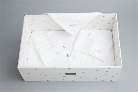 Treasure Baby Box With Organic Clothing And Blanket By British Baby Box