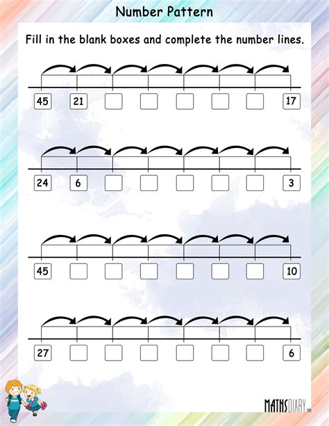 Patterns With Numbers Worksheet