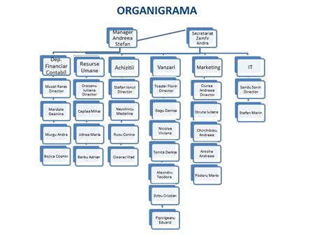 Organigrama Firma De Exercitiu Jasmine