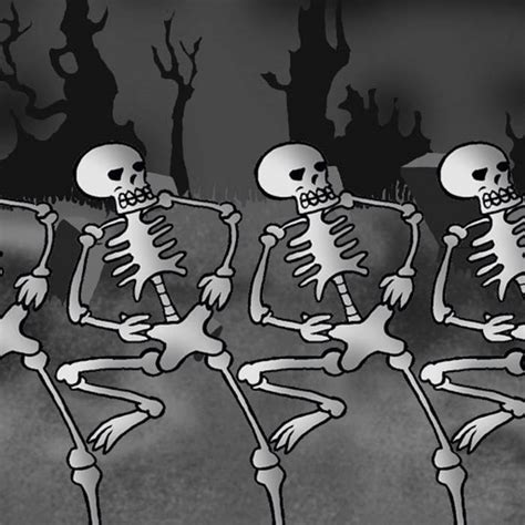 Top 50 Imagen Spooky Scary Skeletons Background Thcshoanghoatham