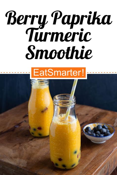 Berry Turmeric Smoothie Recipe Eat Smarter USA