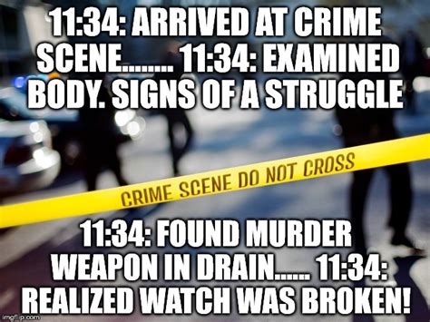 Crime scene Pun - Imgflip