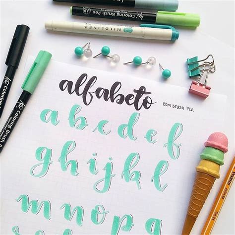 Pin Em Lettering Tutorial