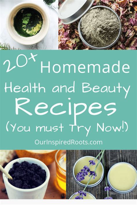 20 Homemade Beauty Product Recipes You Must Try Now