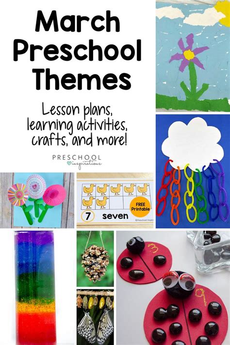 March Preschool Themes | Spring preschool activities, Preschool themes