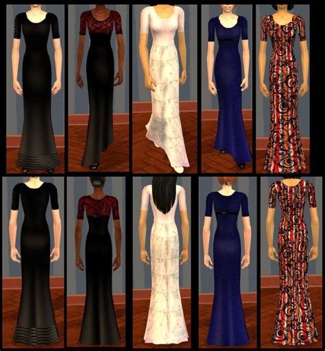 Mod The Sims Modest Teen Formal Dresses