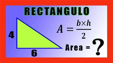 Formula Para Calcular El Area Del Triangulo Rectangulo Printable