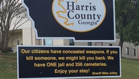 Harris County Sheriff Mike Jolley If You Kill Someone We Might Kill