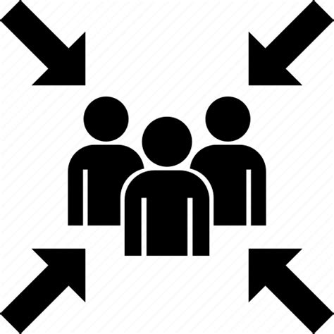 Group Meeting People Point Reunion Users Icon