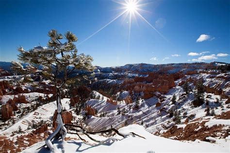 America S Great Outdoors Winter At Bryce Canyon National Park Brings