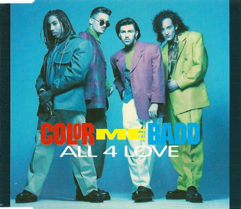 Color Me Badd All 4 Love 1991 Cd Discogs