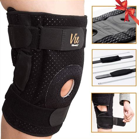 Hinged Knee Brace Plus Size Newly Engineered Knee Braces With Flexibility Extra Supportive