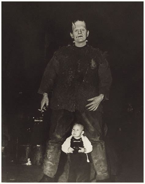 Boris Karloff And The Son Of Dracula Bela Lugosi Jr On The Set Of