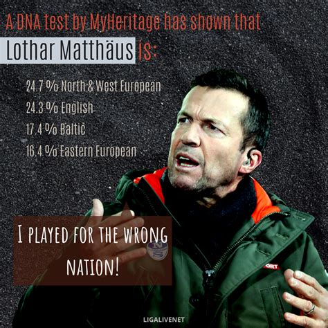World cup champion world player of the year 1990 & 1991 media: Lothar Matthäus: "I played for the wrong nation!" - LigaLIVE