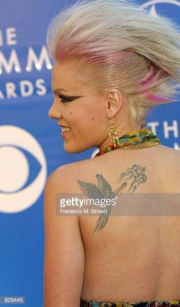 Singer Pink Attends The 44th Annual Grammy Awards At Staples Center