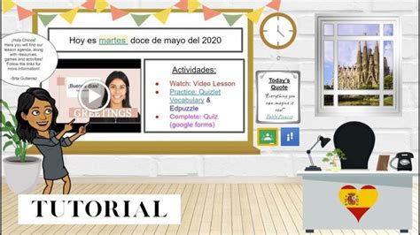 To change it, click outside the canvas, then choose a new color on the right side under background color. Bitmoji Virtual Classroom Tutorial Using Google Slides ...