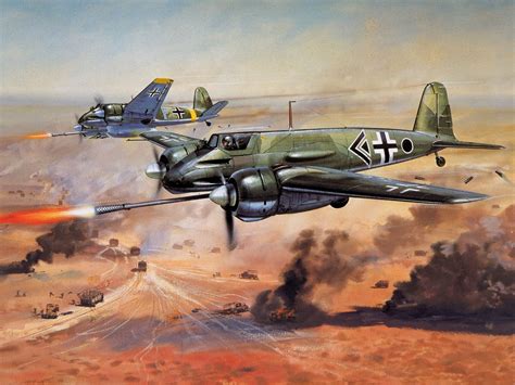 Me 410 With A 30mm Cannon Aircraft Painting Aircraft Art Wwii