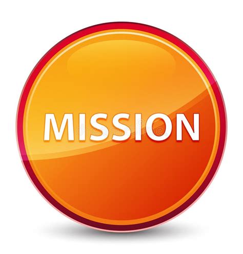 Mission Special Red Round Button Stock Illustration Illustration Of