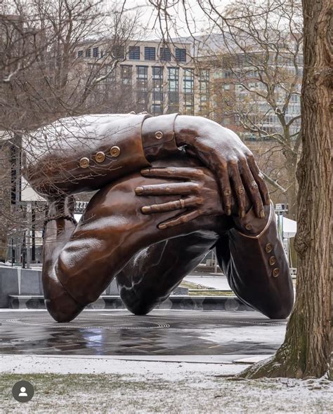 The Embrace New Statue Unveiled In Boston Common Showing Mlk And His Wife Coretta Embracing