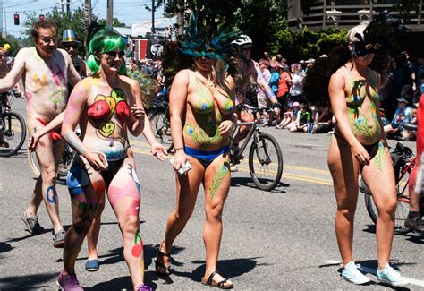 Sex Girls Of Fremont Solstice Parade Part Image
