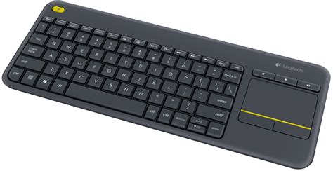 Logitech K400 Wireless Keyboard Â— Usb Â— Black Â— Touchpad Bei