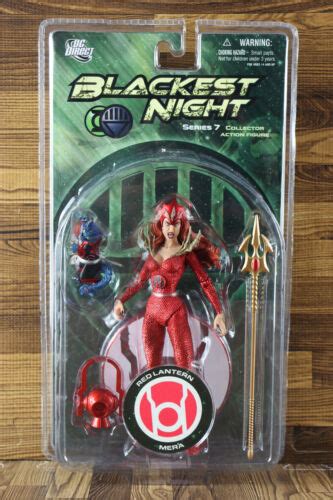 Dc Direct Blackest Night Red Lantern Mera Series 7 Action Figure Ebay