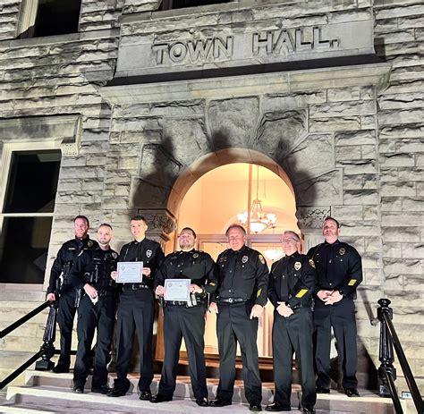 Amherst honors police officers Jake Podrosky, Brandon Stanton for life
