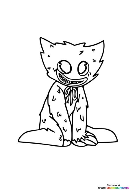 Print Huggy Wuggy Coloring Pages Coloring Pages