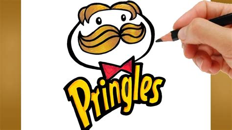 How To Draw Pringles Logo How To Draw Famous Logos Youtube