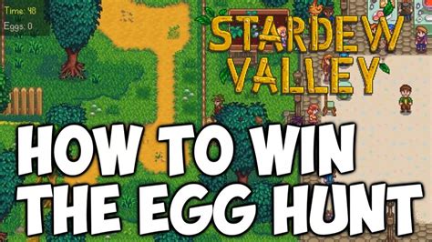 Stardew Valley Egg Hunt Map Maping Resources