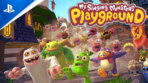 My Singing Monsters Playground Launch Trailer Ps4 Youtube