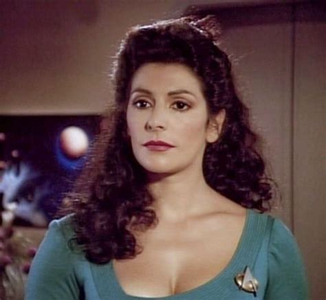 Deanna Troi Played By Marina Sirtis Deanna Troi Star Trek Cast
