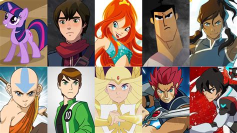 Top 10 Animated Heroes By Herocollector16 On Deviantart