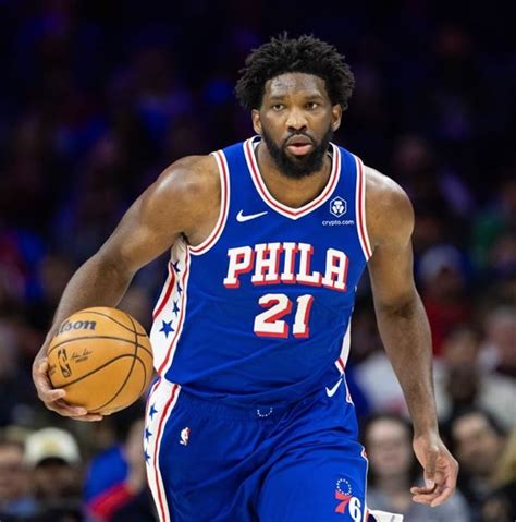 Joel Embiid 4th Nba Player To Average 35 10 5 Over 25 Game Span