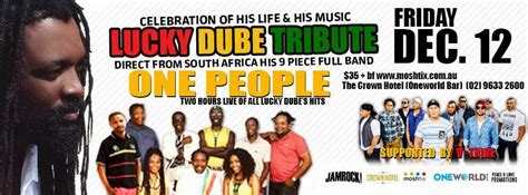HistÓria Do Reggae Lucky Dube Tribute One People Band